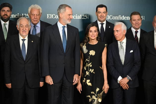 El Confidencial presents its Investigative Journalism Awards to mark the publication’s 25th anniversary. Felipe González, Juama Moreno, Emilio García Page, Nacho Cardero, and King Felipe and Queen Letizia attended the Investigative Journalism Awards ceremony on the occasion of El Confidencial’s 25th anniversary, on June 16, 2026, in Madrid, Spain. JUNE 16, 2026 José Espana,detected_source_language  Copyright: xJosÃ xOlivax 7602031