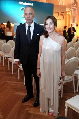 Juan Munoz and Ana Rosa Quintana attending 25 anniversary of El Confidencial in Madrid on Tuesday, 16 June 2026. Cordon Press 