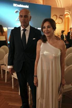 Juan Munoz and Ana Rosa Quintana attending 25 anniversary of El Confidencial in Madrid on Tuesday, 16 June 2026. Cordon Press 