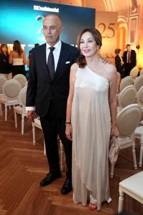 Juan Munoz and Ana Rosa Quintana attending 25 anniversary of El Confidencial in Madrid on Tuesday, 16 June 2026. Cordon Press 
