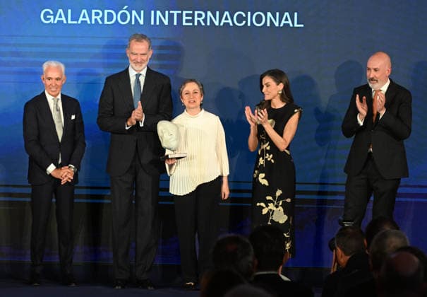 El Confidencial presents its Investigative Journalism Awards to mark the publication’s 25th anniversary. King Felipe and Queen Letizia at the Investigative Journalism Awards ceremony on the 25th anniversary of El Confidencial, June 16, 2026, in Madrid, Spain, June 16, 2026 José Espana,detected_source_language  Copyright: xJosÃ xOlivax 7602076