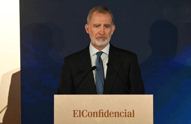 El Confidencial presents its Investigative Journalism Awards to mark the publication’s 25th anniversary. King Philip IV during the Investigative Journalism Awards ceremony on the 25th anniversary of El Confidencial, on June 16, 2026, in Madrid, Spain, June 16, 2026, José Espana,detected_source_language  Copyright: xJosÃ xOlivax 7602091