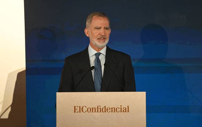 El Confidencial presents its Investigative Journalism Awards to mark the publication’s 25th anniversary. King Philip IV during the Investigative Journalism Awards ceremony on the 25th anniversary of El Confidencial, on June 16, 2026, in Madrid, Spain, June 16, 2026, José Espana,detected_source_language  Copyright: xJosÃ xOlivax 7602095