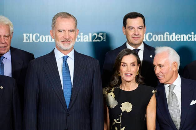 June 16, 2026, Madrid, Madrid, Spain: King Felipe VI of Spain, Queen Letizia of Spain attends 25th anniversary of the newspaper El Confidencial at Mandarin Oriental Ritz Hotel on June 16, 2026 in Madrid, Spain Madrid Spain  - ZUMAg15_ 20260616_zaf_g15_028 Copyright: xJackxAbuinx