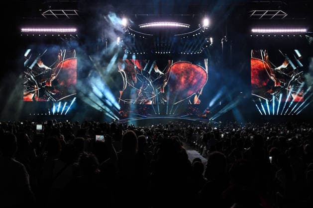 Music Concert - Eros Ramazzotti - Una Storia Importante World Tour Eros Ramazzotti during the Una Storia Importante World Tour 2026, at the Olympic Stadium, on June 16, 2026 in Rome, Italy. Rome Olympic Stadium Italy Copyright: xDomenicoxCippitellix xLiveMediax LPM_2525475