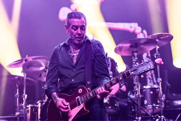 IPA85763275 - London: Social Distortion live at Koko. Pictured: Mike Ness  Copyright: xcristinaxmasseix xx 85763275