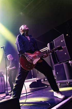 IPA85763285 - London: Social Distortion live at Koko. Pictured: Mike Ness  Copyright: xcristinaxmasseix xx 85763285