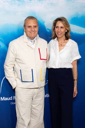 Maud Fontenoy Foundation s Ocean Gala Jean-Charles de Castelbajac, Maud Fontenoy attends Maud Fontenoy Foundation s Ocean Gala at Le Meurice on June 16, 2026 in Paris, France. Photo by Nasser Berzane ABACAPRESS.COM Paris France  Copyright: xBerzanexNasser ABACAx