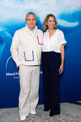 Maud Fontenoy Foundation s Ocean Gala Jean-Charles de Castelbajac, Maud Fontenoy attends Maud Fontenoy Foundation s Ocean Gala at Le Meurice on June 16, 2026 in Paris, France. Photo by Nasser Berzane ABACAPRESS.COM Paris France  Copyright: xBerzanexNasser ABACAx