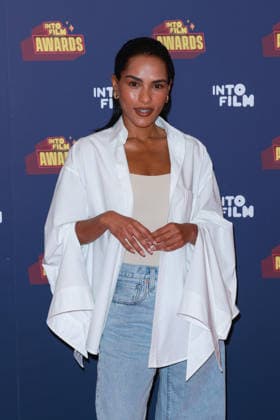 Celebrities At The Into Film Awards 2026 in London - 16 Jun 2026 Saffron Hocking seen attending the Into Film Awards 2026 at Odeon Luxe Leicester Square in London. London United Kingdom Copyright: xBrettxCovex xSOPAxImagesx Saffron BDC_5127