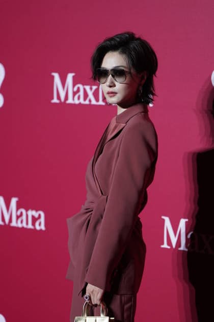 SHANGHAI, CHINA - JUNE 16: Actress Wan Qian attends the Max Mara Resort 2027 Show on June 16, 2026 in Shanghai, China.  Copyright: xVCGx 111648621780