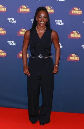June 16, 2026, London, United Kingdom: Corinna Brown seen attending the Into Film Awards 2026 at Odeon Luxe Leicester Square in London. London United Kingdom - ZUMAs197 20260616_aaa_s197_205 Copyright: xBrettxCovex