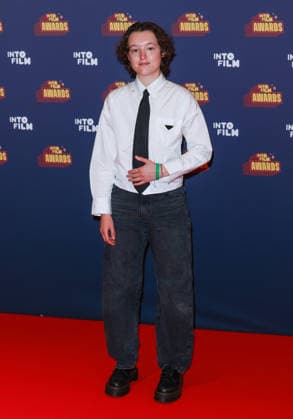 June 16, 2026, London, United Kingdom: Bella Ramsey seen attending the Into Film Awards 2026 at Odeon Luxe Leicester Square in London. London United Kingdom  - ZUMAs197 20260616_aaa_s197_161 Copyright: xBrettxCovex