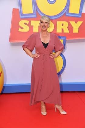 IPA85769191 - Rome, Teatro Sistina: Preview of the movie Toy Story 5. Pictured: Katia Follesa  Copyright: xVincenzoxLandix xVincenzoxLandix 85769191