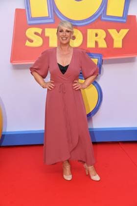 IPA85769194 - Rome, Teatro Sistina: Preview of the movie Toy Story 5. Pictured: Katia Follesa  Copyright: xVincenzoxLandix xVincenzoxLandix 85769194