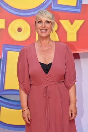 IPA85769198 - Rome, Teatro Sistina: Preview of the movie Toy Story 5. Pictured: Katia Follesa  Copyright: xVincenzoxLandix xVincenzoxLandix 85769198
