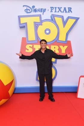 IPA85769237 - Rome, Teatro Sistina: Preview of the movie Toy Story 5. Pictured: Sal Da Vinci  Copyright: xVincenzoxLandix xVincenzoxLandix 85769237