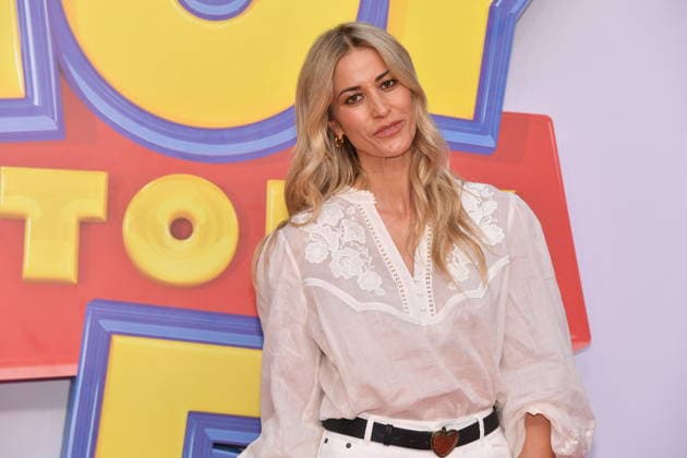 IPA85769470 - Rome, Teatro Sistina: Preview of the movie Toy Story 5. Pictured: Elena Santarelli  Copyright: xVincenzoxLandix xVincenzoxLandix 85769470