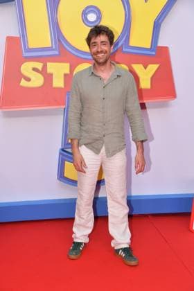 IPA85769499 - Rome, Teatro Sistina: Preview of the movie Toy Story 5. Pictured: Giovanni Scifoni  Copyright: xVincenzoxLandix xVincenzoxLandix 85769499