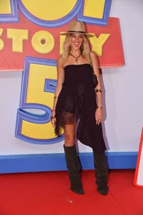 IPA85769637 - Rome, Teatro Sistina: Preview of the movie Toy Story 5. Pictured: Caroline Tronelli  Copyright: xVincenzoxLandix xVincenzoxLandix 85769637