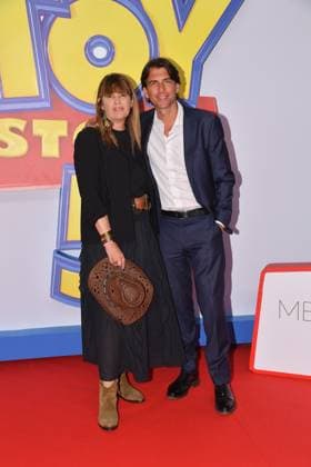 IPA85769706 - Rome, Teatro Sistina: Preview of the movie Toy Story 5. Pictured: Alessandro Onorato and Fabia Bettini  Copyright: xVincenzoxLandix xVincenzoxLandix 85769706
