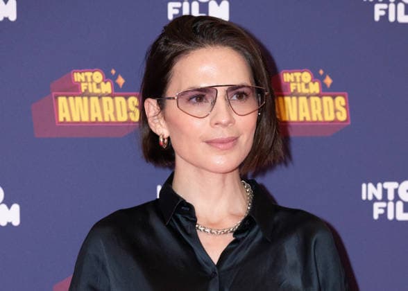 Hayley Atwell attends the Into Film Awards 2026 at Odeon Luxe Leicester Square in London, England. UK. Tuesday 16th June 2026. Copyright: xJamesxWarrenx ae7n1501