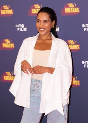 Saffron Hocking attends the Into Film Awards 2026 at Odeon Luxe Leicester Square in London, England. UK. Tuesday 16th June 2026. Copyright: xJamesxWarrenx ae7n1570