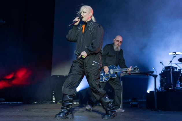 Garbage live at Piece Hall in Halifax, UK, 16 June 2026 Garbage performing live at Piece Hall in Halifax, UK on 16 June 2026. The American band consist of Scottish Shirley Manson in vocals, and American musicians Duke Erikson, Steve Marker and Butch Vig., Credit:Mike Gray MIKE GRAY - B4227 Avalon Halifax, United Kingdom  Copyright: xMikexGrayx xMIKExGRAYx-xB4227x xAvalonx 1110630354