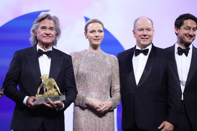 CeÌ?reÌ?monie de CloÌ‚ture du 65e Festival de TV de Monte-Carlo Kurt Russel , Prince Albert II , Princess Charlene CeÌ?reÌ?monie de ClÃ ture du 65e Festival de TÃ lÃ vision de Monte-Carlo Ã Monaco, le 16 juin 2026. Closing Ceremony of the 65th Monte-Carlo TV Festival in Monaco, June 16, 2026.  Copyright: xFabricexChasseryx