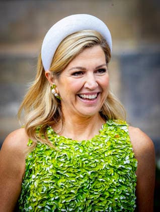 17-06-2026 Statevisit Queen Maxima during the welcome ceremony at the Dam in Amsterdam on the 1st day of the 3 day statevisit to the Netherlands Â  Copyright: xPPEx