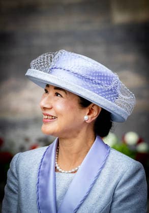 17-06-2026 Statevisit Empress Masako during the welcome ceremony at the Dam in Amsterdam on the 1st day of the 3 day statevisit to the Netherlands Â  Copyright: xPPEx