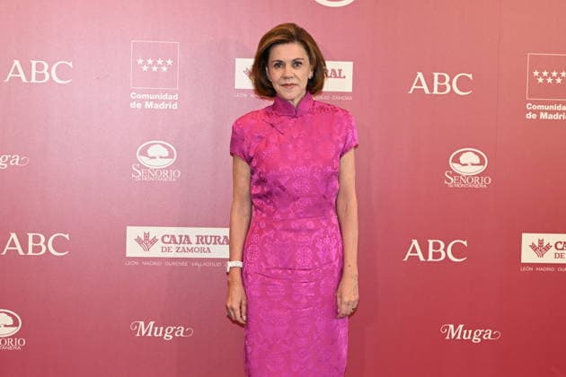 ABC Presents the 17th Bullfighting Award to the Lozano Brothers María Dolores de Cospedal poses at the photocall during the presentation of ABCs 17th Bullfighting Award on June 17, 2026, in Madrid, Spain ABC BULLFIGHTING AWARD CELEBRITIES PHOTOCALL José Madrid Madrid Spain,detected_source_language  Copyright: xJosÃ xOlivax 7603398