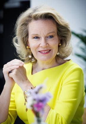 Queen Mathilde of Belgium pictured during a royal visit to the U-Charleroi Campus, on Wednesday 17 June 2026, in Charleroi. The Queen will see the initiatives developed by French-speaking universities and colleges in the field of artificial intelligence applied to the training of healthcare professionals.  BENOITxDOPPAGNE 177923264