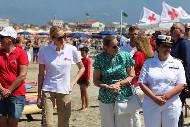 IPA85782880 - Viareggio event hosted by the Charlene of Monaco Foundation. Pictured: Princess Charlene of Monaco  Copyright: xIacopoxGianninix xx 85782880