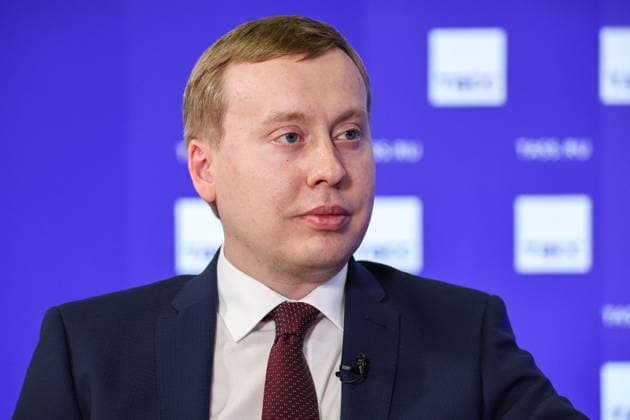 RUSSIA, KAZAN - JUNE 17, 2026: Executive Director of the Russia Thailand Business Council (RTBC) Vladimir Kovalev gives an interview to TASS Russian News Agency on the sidelines of the Russia-ASEAN Summit at Bashir Rameev IT Park Kazan Russia  - ZUMAt113 20260617_zaa_t113_124 Copyright: xSergeixBulkinx