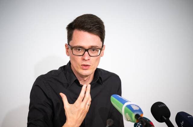 8. THÜRINGER LANDTAG - LPK ** NUR FÜR REDAKTIONELLE ZWECKE ** EDITORIAL USE ONLY **<p>17 06 2026-Erfurt: Thüringer Landtag Landespressekonferenz mit den Vorsitzenden der Landtagsfraktionen vor der nächsten Landtagssitzung im Foto: Christian Schaft (Linke) ( Deutschland Thueringen Erfurt Copyright: SaschaxFromm *** 8 THURINGIAN STATE PARLIAMENT LPK FOR EDITORIAL USE ONLY EDITORIAL USE ONLY June 17, 2026, Erfurt, Thuringian State Parliament Copyright: SaschaxFromm doc86bt7nc5qr5wk6941cnj ,EDITORIAL USE ONLY