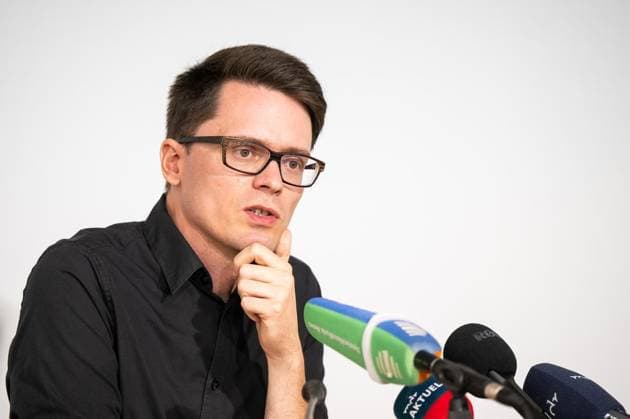8. THÜRINGER LANDTAG - LPK ** NUR FÜR REDAKTIONELLE ZWECKE ** EDITORIAL USE ONLY **<p>17 06 2026-Erfurt: Thüringer Landtag Landespressekonferenz mit den Vorsitzenden der Landtagsfraktionen vor der nächsten Landtagssitzung im Foto: Christian Schaft (Linke) ( Deutschland Thueringen Erfurt Copyright: SaschaxFromm *** 8 THURINGIAN STATE PARLIAMENT LPK FOR EDITORIAL USE ONLY EDITORIAL USE ONLY June 17, 2026, Erfurt, Thuringian State Parliament Copyright: SaschaxFromm doc86bt7kx03mq1hgurjnva ,EDITORIAL USE ONLY
