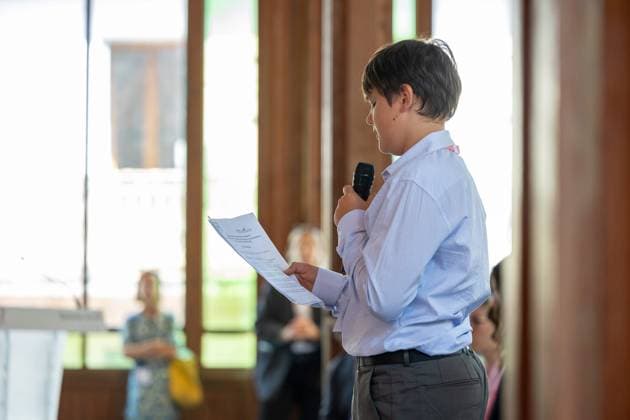 G7 Summit PHOTOPQR LE DAUPHINE Tom PHAM VAN SUU Évian-les-Bains June 17, 2026 In Évian-les-Bains, Haute-Savoie, on June 16, 2026, Brigitte Macron and the spouses of G7 leaders and guests spoke with a group of G7 middle school students, a session led by 9th-grade students from Jean-Jacques Rousseau Middle School in Thonon-les-Bains. The theme was child protection in the age of artificial intelligence. Photo by Tom Pham Van Suu, Le Dauphiné Libéré, Évian, France, June 17, 2026. G7 Summit, Évian-les-Bains, Haute-Savoie, Rhône-Alpes, France,detected_source_language  Copyright: xPHOTOPQR LExDAUPHINE MAXPPPxTomxPHAMxVANxSUUx 20260617JDL9363 20260617JDL9363