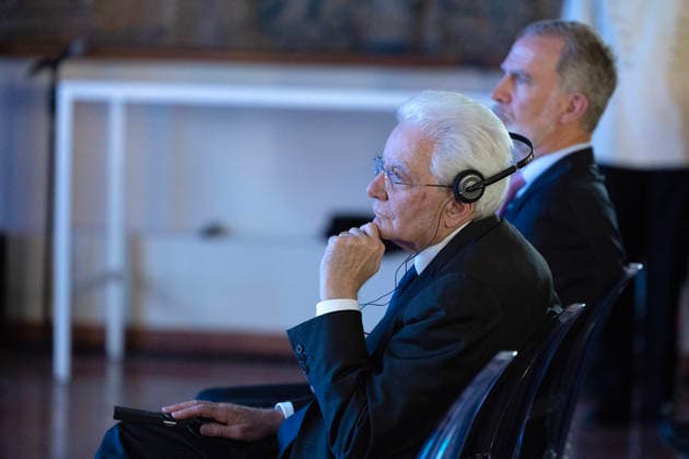 June 17, 2026, Venice, Rome, Italy: President of the Republic Sergio Mattarella with HM Felipe VI, King of Spain, at the 19th COTEC Symposium. Venice, 17 06 2026 Venice Italy  - ZUMAa289 20260617_zia_a289_075 Copyright: xFrancescoxAmmendolax xAgfx
