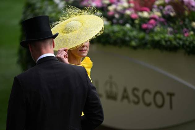 Royal Ascot 2026 LONDON, UNITED KINGDOM - JUNE 17: Catherine, Princess of Wales attends the traditional Royal Ascot horse racing event, held in the United Kingdom since 1711, in London, United Kingdom on June 17, 2026. Rasid Necati Aslim Anadolu London United Kingdom. Editorial use only. Please get in touch for any other usage.  Copyright: x2026xAnadoluxRasidxNecatixAslimx
