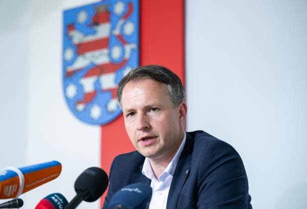 8. THÜRINGER LANDTAG - LPK ANDREAS BÜHL (CDU) ** NUR FÜR REDAKTIONELLE ZWECKE ** EDITORIAL USE ONLY **<p>17 06 2026-Erfurt: Thüringer Landtag Landespressekonferenz mit den Vorsitzenden der Landtagsfraktionen vor der nächsten Landtagssitzung im Foto: Andreas Bühl (CDU) ( Deutschland Thueringen Erfurt Copyright: SaschaxFromm *** 8 THURINGIAN STATE PARLIAMENT LPK ANDREAS BÜHL CDU FOR EDITORIAL USE ONLY EDITORIAL USE ONLY June 17, 2026 Erfurt Thuringian State Parliament State Press Conference with the leaders of the state parliamentary groups ahead of the next state parliament session. Photo Copyright: SaschaxFromm doc86bvnekpqus8zt9v1ecb ,EDITORIAL USE ONLY