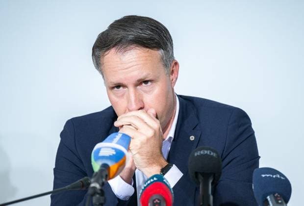 8. THÜRINGER LANDTAG - LPK ANDREAS BÜHL (CDU) ** NUR FÜR REDAKTIONELLE ZWECKE ** EDITORIAL USE ONLY **<p>17 06 2026-Erfurt: Thüringer Landtag Landespressekonferenz mit den Vorsitzenden der Landtagsfraktionen vor der nächsten Landtagssitzung im Foto: Andreas Bühl (CDU) ( Deutschland Thueringen Erfurt Copyright: SaschaxFromm *** 8 THURINGIAN STATE PARLIAMENT LPK ANDREAS BÜHL CDU FOR EDITORIAL USE ONLY EDITORIAL USE ONLY June 17, 2026 Erfurt Thuringian State Parliament State Press Conference with the leaders of the state parliamentary groups ahead of the next state parliament session. Photo Copyright: SaschaxFromm doc86bvoh7py6b158pgenz2 ,EDITORIAL USE ONLY