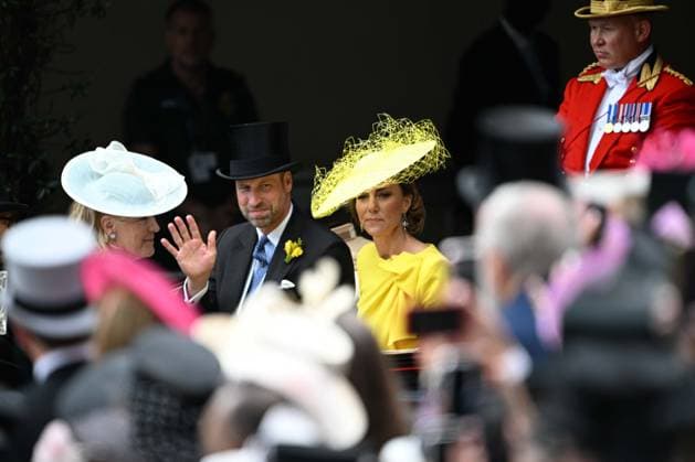 Royal Ascot 2026 LONDON, UNITED KINGDOM - JUNE 17: Catherine, Princess of Wales and William, Prince of Wales attend the traditional Royal Ascot horse racing event, held in the United Kingdom since 1711, in London, United Kingdom on June 17, 2026. Rasid Necati Aslim Anadolu London United Kingdom. Editorial use only. Please get in touch for any other usage.  Copyright: x2026xAnadoluxRasidxNecatixAslimx