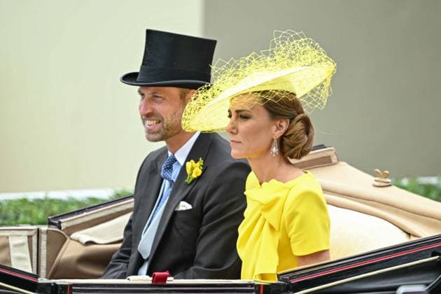 Royal Ascot 2026 LONDON, UNITED KINGDOM - JUNE 17: Catherine, Princess of Wales and William, Prince of Wales attend the traditional Royal Ascot horse racing event, held in the United Kingdom since 1711, in London, United Kingdom on June 17, 2026. Rasid Necati Aslim Anadolu London United Kingdom. Editorial use only. Please get in touch for any other usage.  Copyright: x2026xAnadoluxRasidxNecatixAslimx