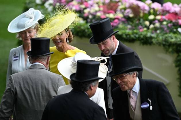Royal Ascot 2026 LONDON, UNITED KINGDOM - JUNE 17: Catherine, Princess of Wales and William, Prince of Wales attend the traditional Royal Ascot horse racing event, held in the United Kingdom since 1711, in London, United Kingdom on June 17, 2026. Rasid Necati Aslim Anadolu London United Kingdom. Editorial use only. Please get in touch for any other usage.  Copyright: x2026xAnadoluxRasidxNecatixAslimx