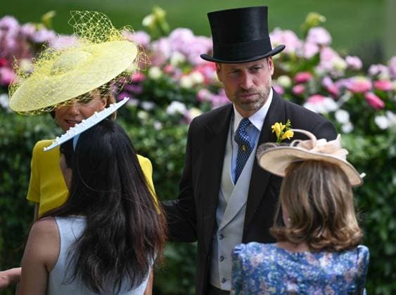 Royal Ascot 2026 LONDON, UNITED KINGDOM - JUNE 17: Catherine, Princess of Wales and William, Prince of Wales attend the traditional Royal Ascot horse racing event, held in the United Kingdom since 1711, in London, United Kingdom on June 17, 2026. Rasid Necati Aslim Anadolu London United Kingdom. Editorial use only. Please get in touch for any other usage.  Copyright: x2026xAnadoluxRasidxNecatixAslimx