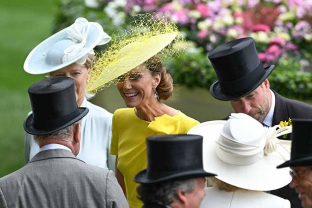 Royal Ascot 2026 LONDON, UNITED KINGDOM - JUNE 17: Catherine, Princess of Wales and William, Prince of Wales attend the traditional Royal Ascot horse racing event, held in the United Kingdom since 1711, in London, United Kingdom on June 17, 2026. Rasid Necati Aslim Anadolu London United Kingdom. Editorial use only. Please get in touch for any other usage.  Copyright: x2026xAnadoluxRasidxNecatixAslimx
