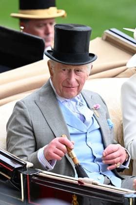 King Charles III and Queen Camilla attend second day of Royal Ascot BERKSHIRE, UNITED KINGDOM - JUNE 17: King Charles III and Queen Camilla (not seen) attend the second day of the traditional Royal Ascot horse racing event, which has been held since 1711, in Berkshire, United Kingdom on June 17, 2026. Rasid Necati Aslim Anadolu Berkshire United Kingdom. Editorial use only. Please get in touch for any other usage.  Copyright: x2026xAnadoluxRasidxNecatixAslimx