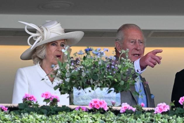 King Charles III and Queen Camilla attend second day of Royal Ascot BERKSHIRE, UNITED KINGDOM - JUNE 17: Britain s King Charles III (R) and Queen Camilla (L) attend the second day of the traditional Royal Ascot horse racing event, which has been held since 1711, in Berkshire, United Kingdom on June 17, 2026. Rasid Necati Aslim Anadolu Berkshire United Kingdom. Editorial use only. Please get in touch for any other usage.  Copyright: x2026xAnadoluxRasidxNecatixAslimx