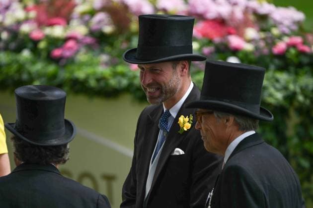 British royal family attends the Royal Ascot 2026 BERKSHIRE, UNITED KINGDOM - JUNE 17: William, Prince of Wales (C) and Catherine, Princess of Wales attend the second day of the traditional Royal Ascot horse racing event, which has been held since 1711, in Berkshire, United Kingdom on June 17, 2026. Rasid Necati Aslim Anadolu Berkshire United Kingdom. Editorial use only. Please get in touch for any other usage.  Copyright: x2026xAnadoluxRasidxNecatixAslimx